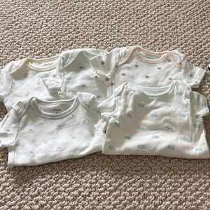 Carter's Assorted Animal Print Bodysuits 6 Months